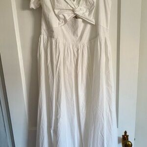 Cleobella White Midi Dress